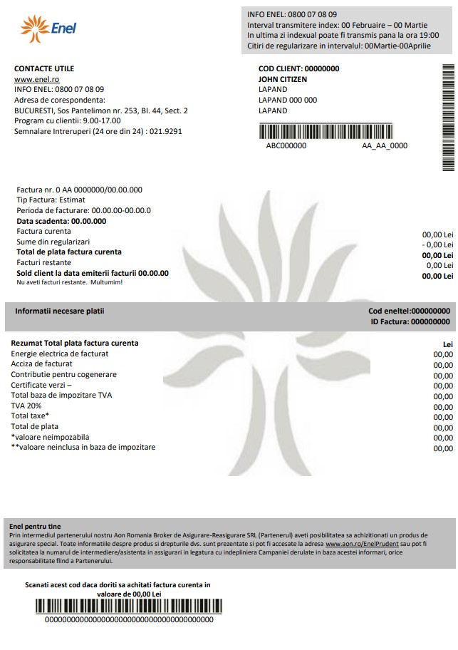 Minol USA business utility bill 